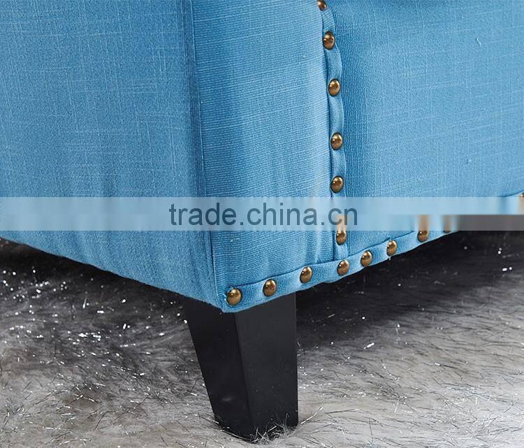 Modren 2seats fabric sofa