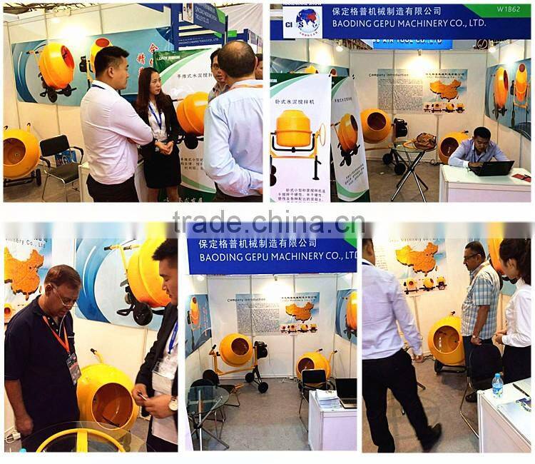 New Condition Horizontal Type Portable Mini Mortar Mixer with Bar Operation