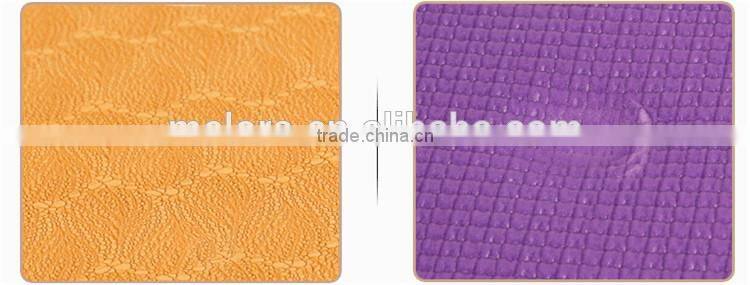 Melors washable 10mm Thick NBR Non-slip Exercise Fitness Yoga Mats Extra Long 72 Inch with carry strap