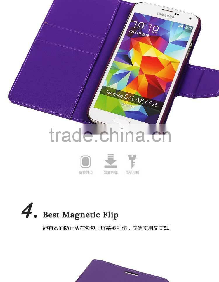 Factory directly Wholesale pu leather flip cover case for Apple Iphone 6