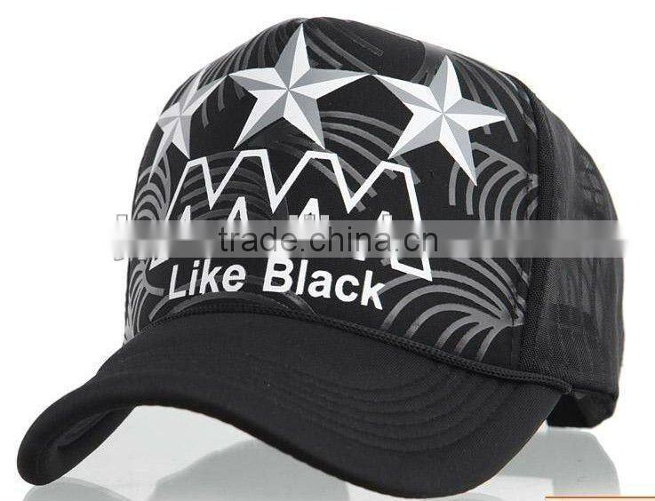 Cool new 6 panels light weight and thinner polyester racing hats supplier