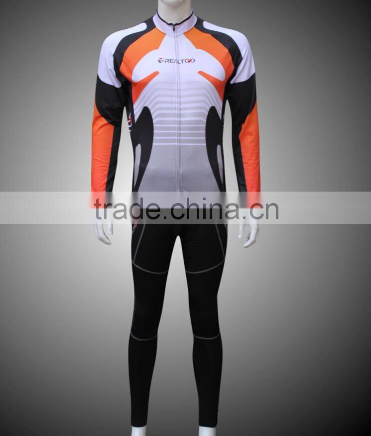 2015 China Cheap Small Order Long Sleeve Sublimation Cycling Wear