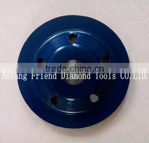 80mm 24 teeth diamond cup-shape grinding wheel for grinding hard stones