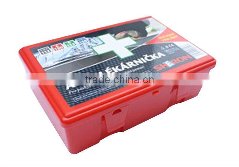 Plastic first aid kits