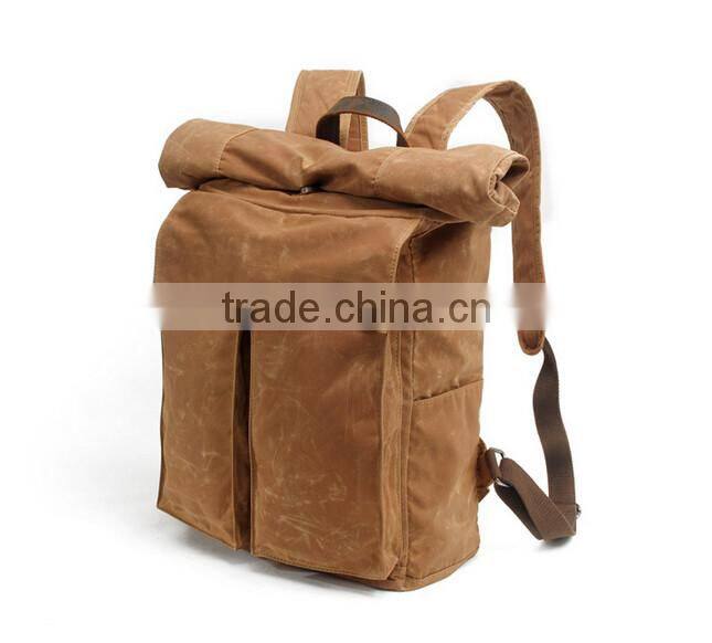 2016 New leather backpack bag