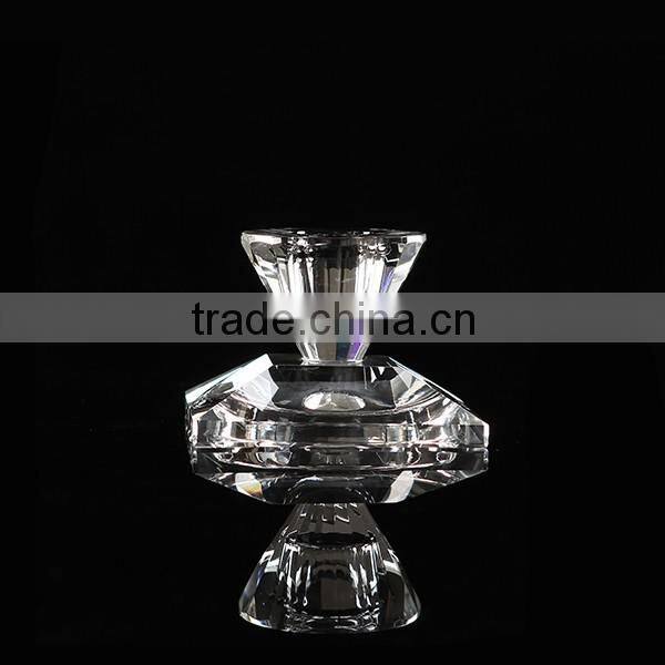 Fashion crystal candle holder, crystal candlestick for home decoration