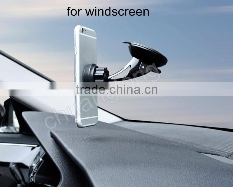 Mini Compact PC Material Windscreen Dashboard Magnetic Car Phone Holder