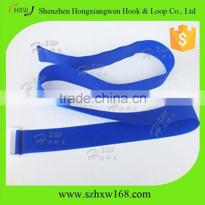 5cm*2m High quality fabric and very durable hook and loop travel straps with buckle