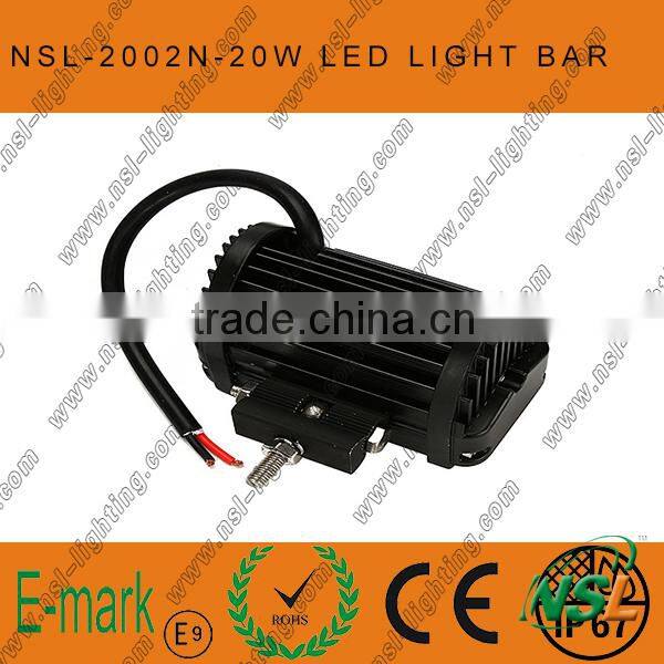 4inch 20W C REE car LED light bar off road LED work light