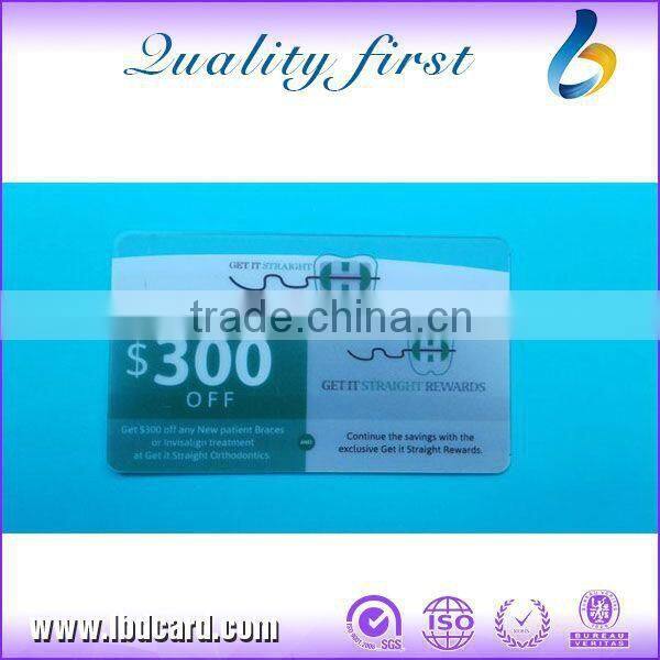 Die-cutting T5577 Crystal Transparent Cards Factory Direct Sale