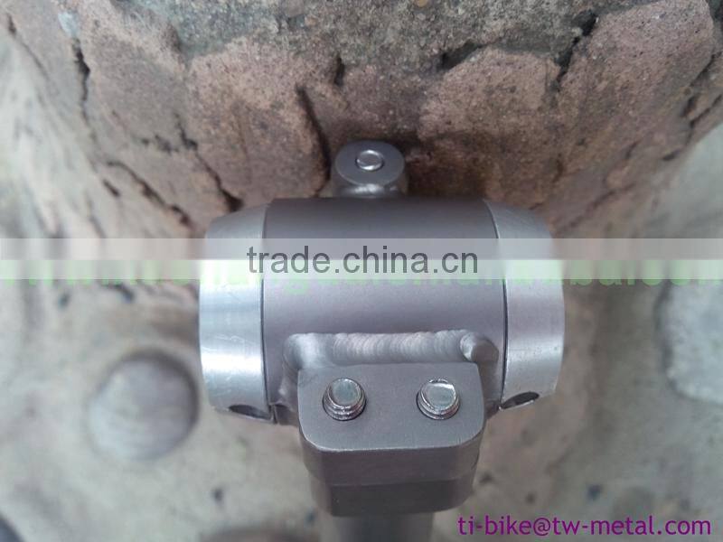 Titanium seat post for road bike frame or mountain bicycle frame 27.2 31.6 or 31.8