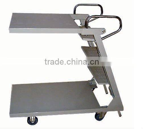Warehouse ladder cart