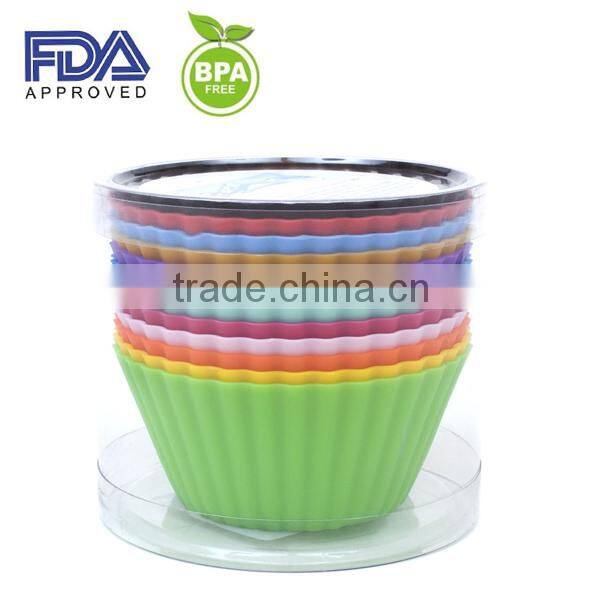 silicone cupcake liner/silicone bakeware/baking cup