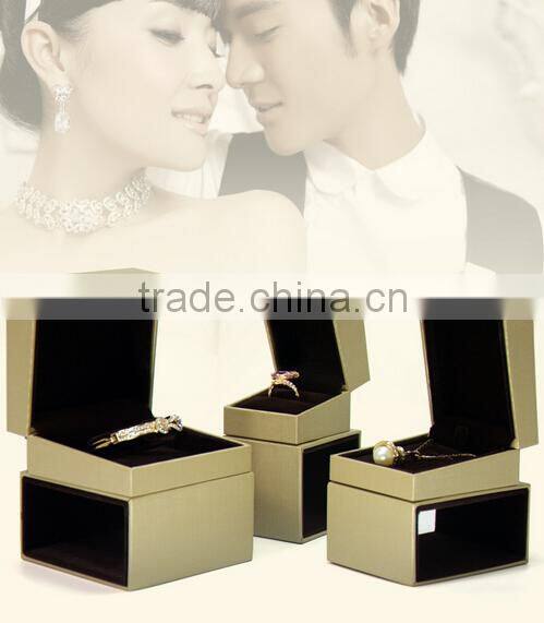 Custom Made Jewelry Box Sets Gold Color Paper Box Gift Boxes