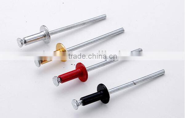 big cap aluminum blind rivets