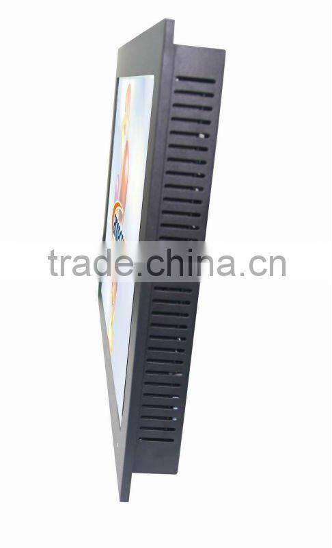 21.5" aluminum bezel industrial monitor (7"~82")