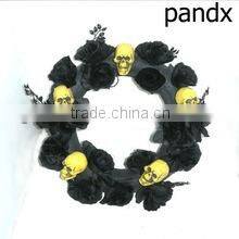 Halloween Hanging Wreath with artificial fruit