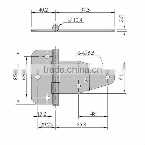 Stainless Steel Cabinet Hinge