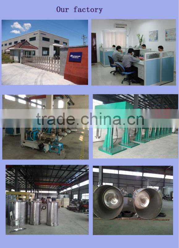 Industrial three stages Inline high shear mixer for liquids chemicals