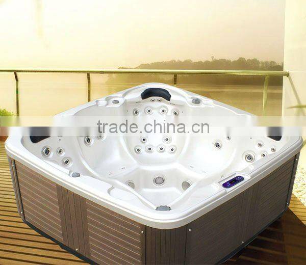 outdoor portable whirlpool plastic cover hot tub