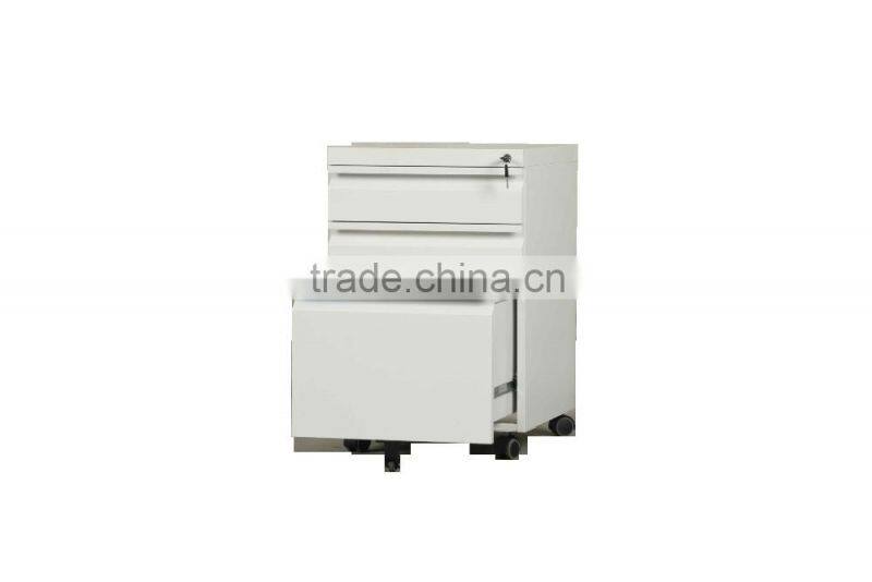 Office metal cupboard drawer divide mobile cabinet steel pedestal file storage cabinet industrial