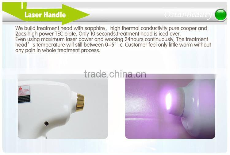 Portable 808nm Diode laser Hair Removal Skin rejuvenation (OstarBeauty)