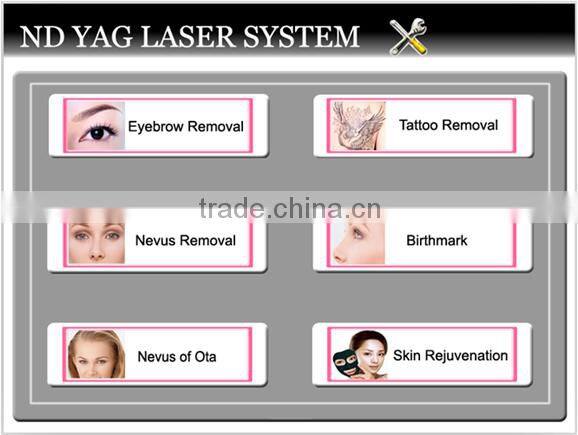 Super Fast Color Touch Screen Logo Customized 10HZ Tattoo Removal Machine Suppliers