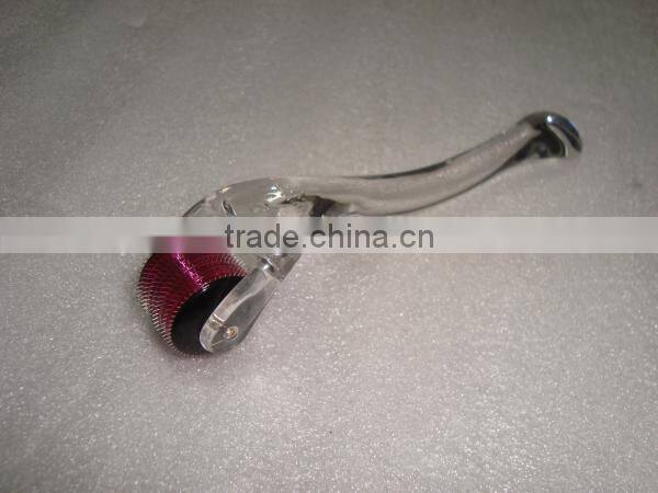 Titanium micro needle skin dermaroller 540 pins derma roller for anti cellulite