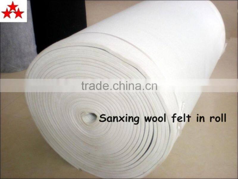 100% needle wool felt industry wol felt