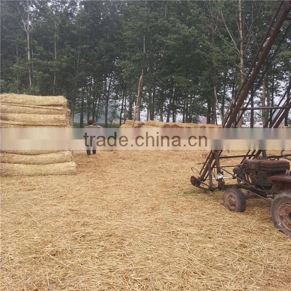 high efficiency and large stock rice straw mat knitting machine