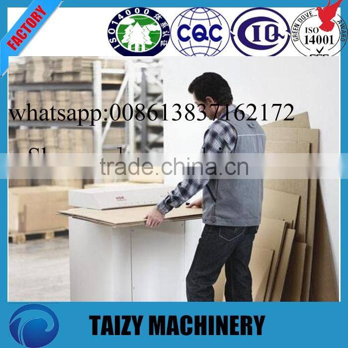 Single shaft paper carton crushing machine/scrap foam shredder