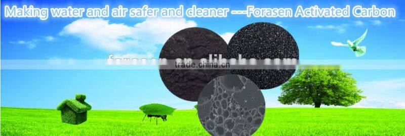 Iodine 1000 coconut shell granular activated carbon for water purify