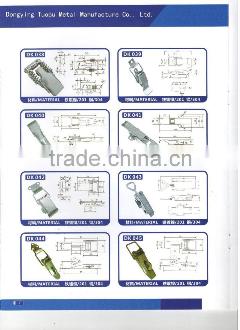 cheap metal mini electrical cabinet toggle latch,iron galvanzied industrial cabinet latches for sale