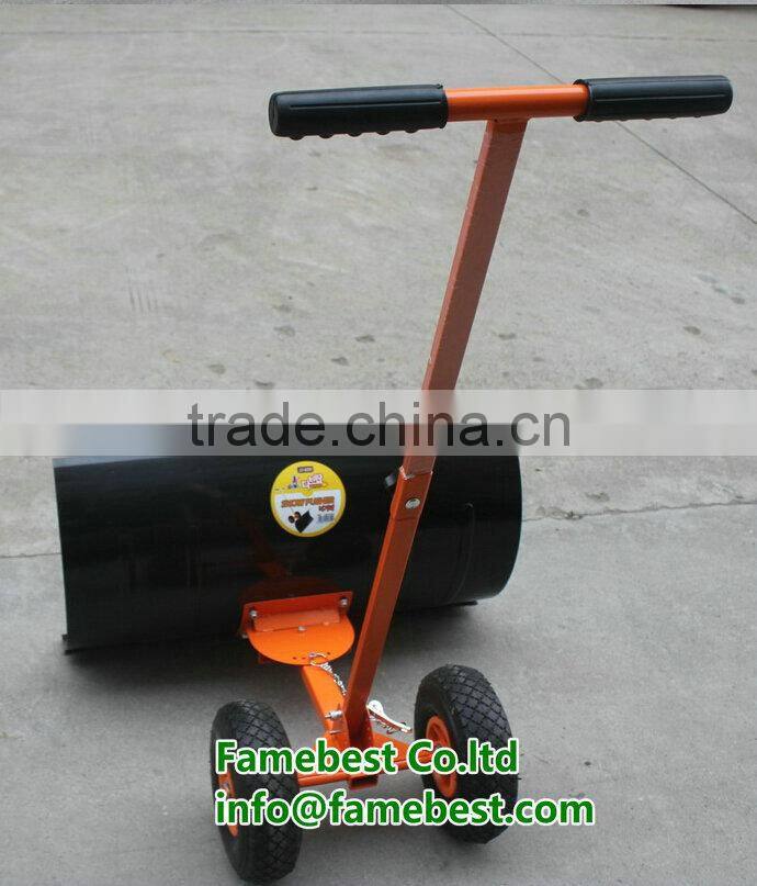 Snow pusher with wheel TC4002W Snow shovel mover