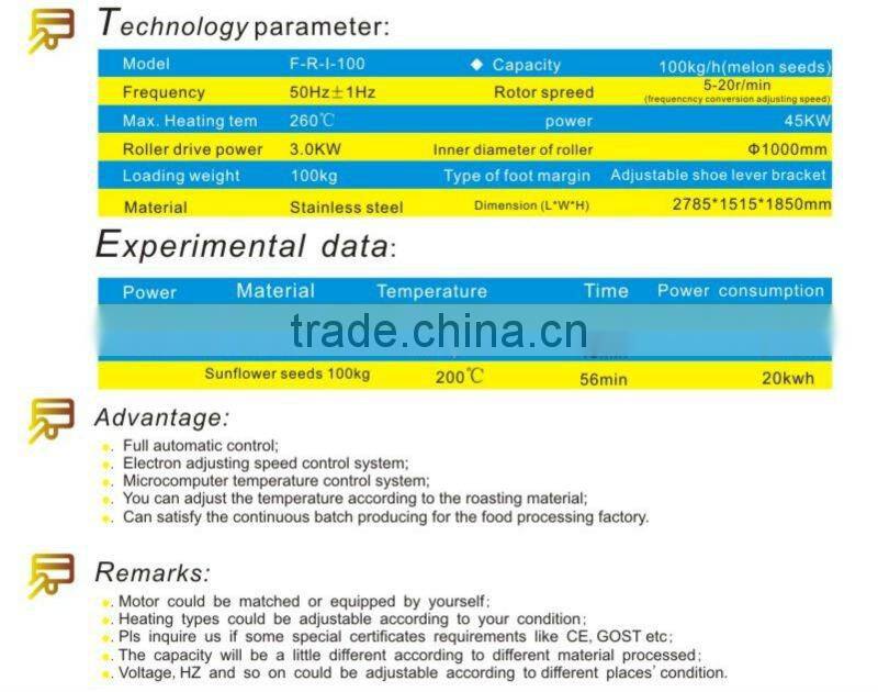 most advanced technology cocoa roaster--induction heating