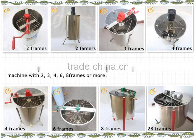 2016 New Year Promotion !! Radial 24 Frames Honey Extractor With Motor and Legs
