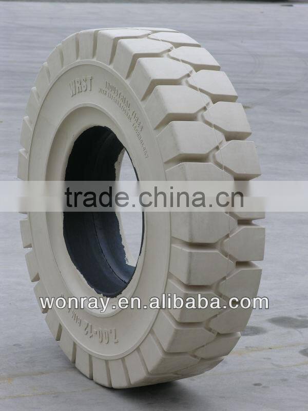 6.50-10 high quality solid tires, non skid