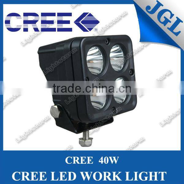 New 40w off road military truck work light for truck 24v 3400lm led worklight IP68 super bright led work light