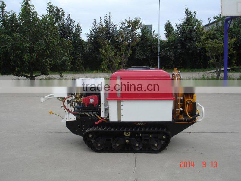 remote control crawler type air-assisted sprayer