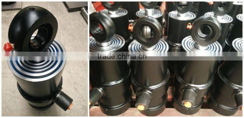 4 stage dump truck telescopic hydraulic cylinder