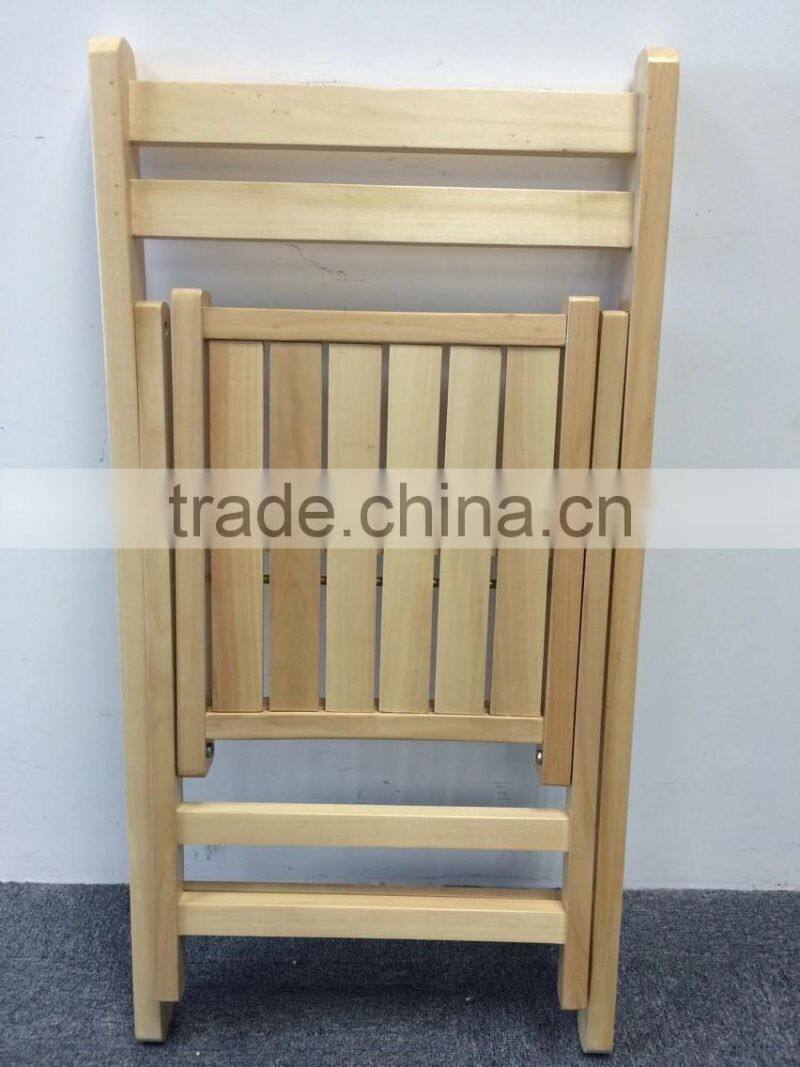 Wood chair