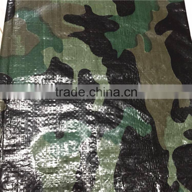 Laminated Tarpaulin to camouflage / Tarpaulin blackout for carwash