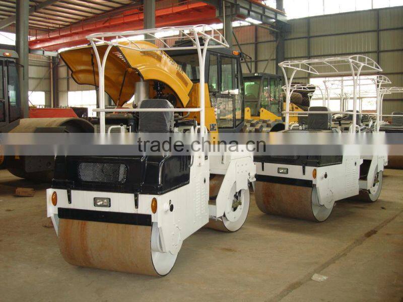 Lutong LTC08H 0.8T Double Drum Hydraulic Vibrator Road Roller price