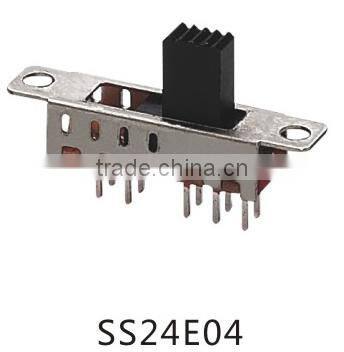 SS24E04 2P4T slide switch