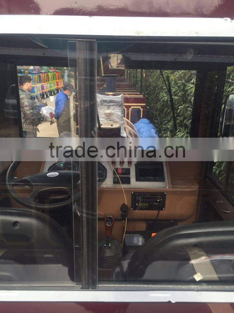 Diesel Power Trackless Tourist Fun Train, Amusement park train,Kids ride train
