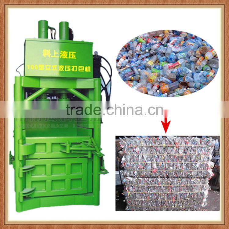 YJ-100 Hydraulic Vertical Plastic Can Press Baling Machine