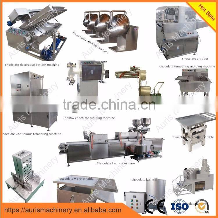 Stainless steel mini chocolate molding vibrator table machine