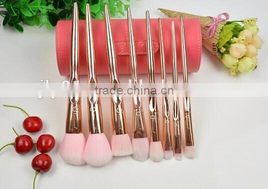 trendy private label cosmetic brush travel makeup brush for beauty girls