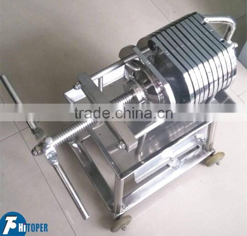 food industry equipment of SUS304 filter press