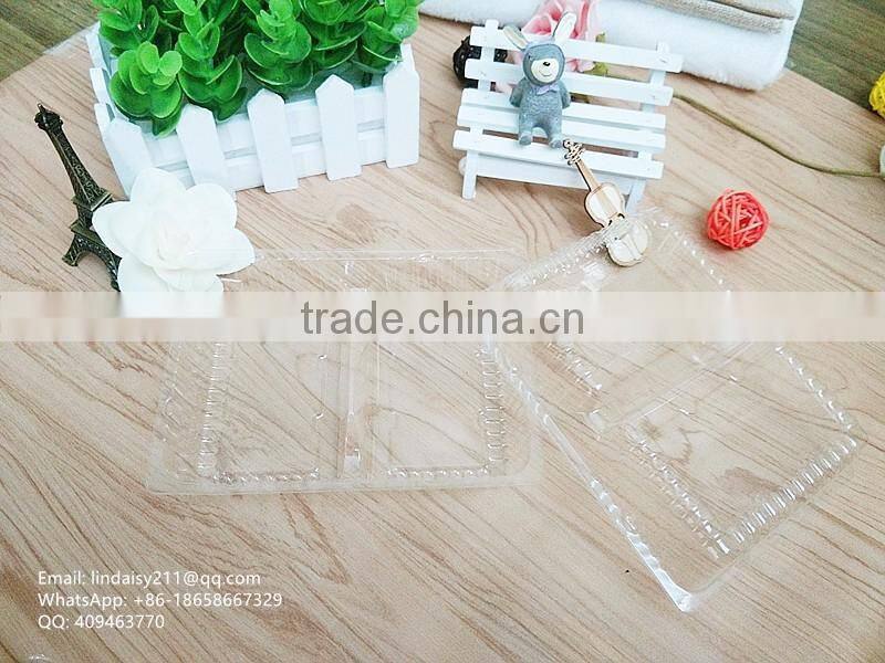 Cookie blister plastic packaging inner tray with dividers